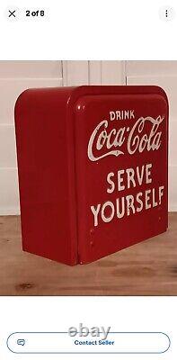 Vintage Embossed Coca-Cola Vendo Head