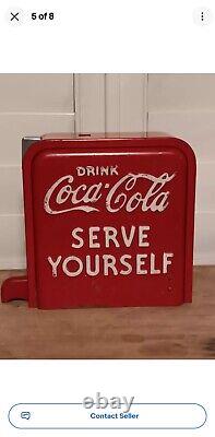 Vintage Embossed Coca-Cola Vendo Head