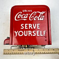 Vintage Embossed Coca-Cola Vendo Head