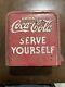 Vintage Embossed Coca-Cola Vendo Head Self Serve Coin Op Box