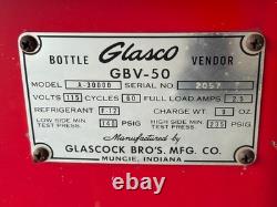 Vintage Glasco GBV-50 Coca-Cola 10¢ Bottle Vending Machine Cooler Original