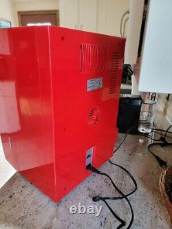 Vintage Koolatron Beer Soda Vending Machine Mini Fridge Tested Working Red