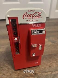 Vintage Mini Coke Machine Have A Coke Drink Coca-Cola Bottles Mini Musical Bank