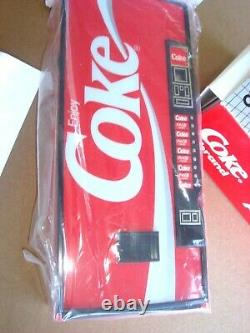 Vintage NOS 1989 COKE Coca-Cola Vending Machine Novelty Transistor AM/FM Radio