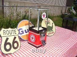 Vintage Oak Vista 60s 70s Restored Gumball Machine In 70s Pepsi Cola Theme