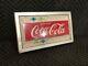 Vintage Original Cavalier Coca Cola Vintage Vending Machine Light Up Sign Front