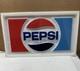 Vintage PEPSI Vending soda Machine Panel SIGN Logo Very Good Condition