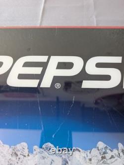 Vintage Pepsi Advertising Sign Plastic Vending Machine Insert