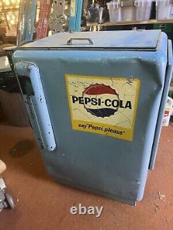 Vintage Pepsi-Cola Ideal 55 Soda Bottle Slider Say Pepsi, Please Local Pick Up
