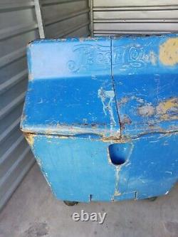 Vintage Pepsi Cola Vendor Cooler