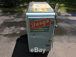 Vintage Pepsi Cola with Embossed Logo Vending Machine / Cooler Ideal Brand