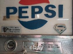 Vintage Pepsi Machine Retro 1960's or 1970's