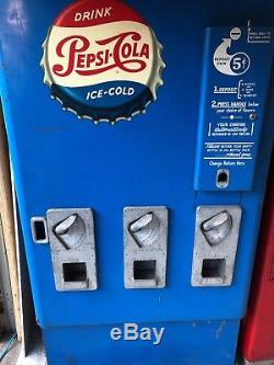 Vintage Pepsi Machine United Sound & Signal Co. One of a kind