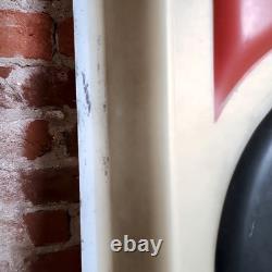 Vintage Pepsi Sign Lot of 2 48x24 Vending Machine Panel Molded Plastic Rare