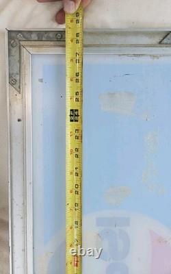 Vintage Pepsi Sign Plastic Vending Machine Insert Pepsi