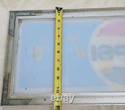 Vintage Pepsi Sign Plastic Vending Machine Insert Pepsi