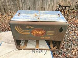 Vintage Pepsi Store Cooler