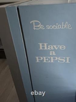 Vintage Pepsi Vendorlator 56 Soda Vending Machine Works/Cools Local Pickup