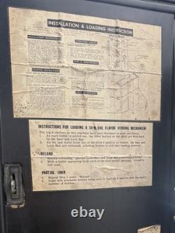 Vintage Pepsi Vendorlator 56 Soda Vending Machine Works/Cools Local Pickup