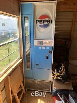 Vintage Pepsi Vendorlator Vending Machine