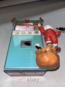 Vintage Pepsi-cola Minature Musical Vending Machine In The Box Christmas Rare