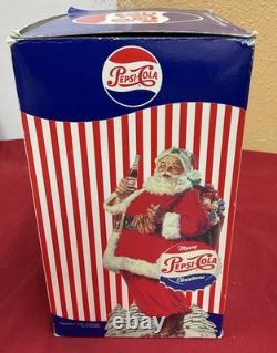 Vintage Pepsi-cola Minature Musical Vending Machine In The Box Christmas Rare
