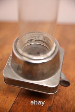 Vintage Puritan Cup Dispenser Glass Tube Soda Fountain Vending Nut Machine
