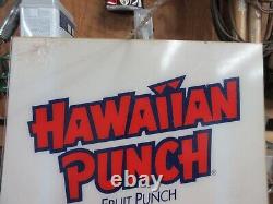 Vintage RARE Hawaiian Punch Fruit Punch Vending Machine Insert Sign NOS