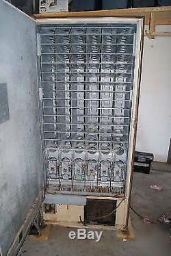 Vintage Rock-ola 6 Slot 12 Oz Soda Beer Can Vending Machine Working Condenser