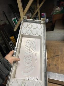 Vintage Soda Pop Coke Drink Coca Cola Vendo Vending Machine Light Up Sign Parts