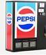 Vintage Tabletop Pepsi Machine Full Size Can Dispenser withLocking Cabinet Stand