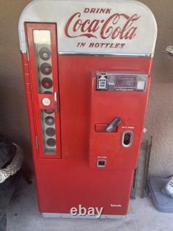 Vintage, Unrestored, Coke vending machine for sale 1950's