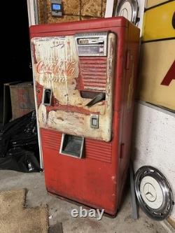 Vintage Unrestored Westinghouse Antique Coca Cola Coke vending machine 1950's