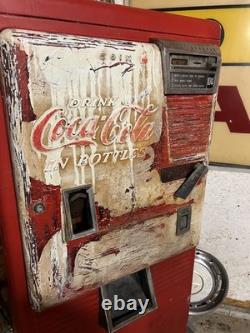 Vintage Unrestored Westinghouse Antique Coca Cola Coke vending machine 1950's
