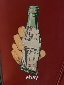Vintage Unrestored Westinghouse Antique Coca Cola Coke vending machine 1950's