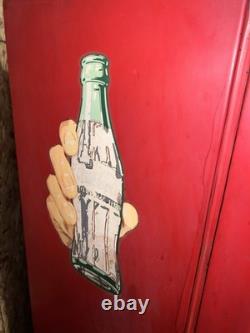 Vintage Unrestored Westinghouse Antique Coca Cola Coke vending machine 1950's