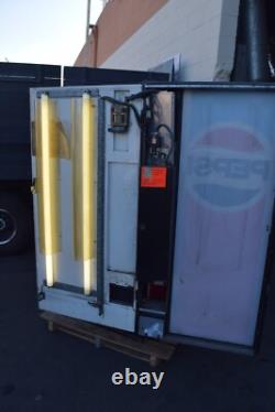 Vintage Vending Soda Pepsi Machine Coin Operated 1980's Includes R12 Refrigerant