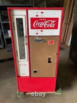 Vintage Vendo 1960's 1970's Coca Cola Coke Vending Machine Model HA56AD