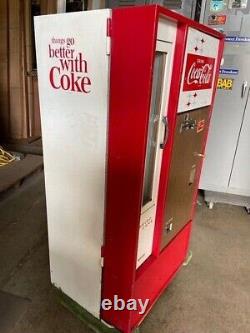 Vintage Vendo 1960's 1970's Coca Cola Coke Vending Machine Model HA56AD