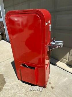 Vintage Vendo 39 Coke Machine Super Cooling With Rare Factory Working Bubbler