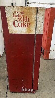 Vintage Vendo Brand V-80 CocaColaCoke Bottle Vending Machine withBottle Return Rak