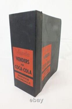 Vintage Vendo Coca Cola Vending Machine Service Parts Manual Coke with Binder