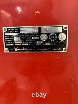 Vintage Vendo Model A23E AT-2 Refrigeration Unit Original Condition Running