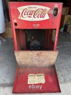 Vintage Vendo Model A23E Coca Cola Coke Machine parts / restoration