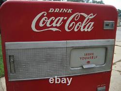 Vintage Vendo V-83 Coca Cola Coke Vending Machine 1950's
