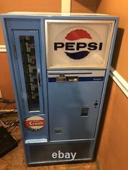 Vintage Vendorlator VFA 56B-C Pepsi Machine, Restored. Runs Great