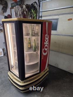 Vintage Victory 3-door Refrigerated Display Model TDM-275 Coca Cola