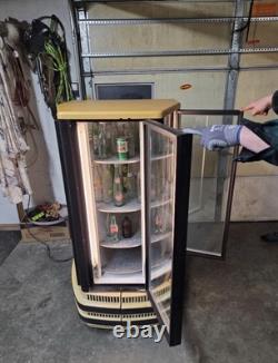 Vintage Victory 3-door Refrigerated Display Model TDM-275 Coca Cola