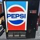 Vintage Wall / Tabletop Pepsi Machine Full Size Can Dispenser keys Gets Ice Cold