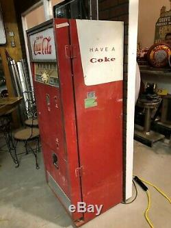 Vintage Westinghouse Coca-Cola COKE Vending Machine 1950s 1960s Soda Pop OLD